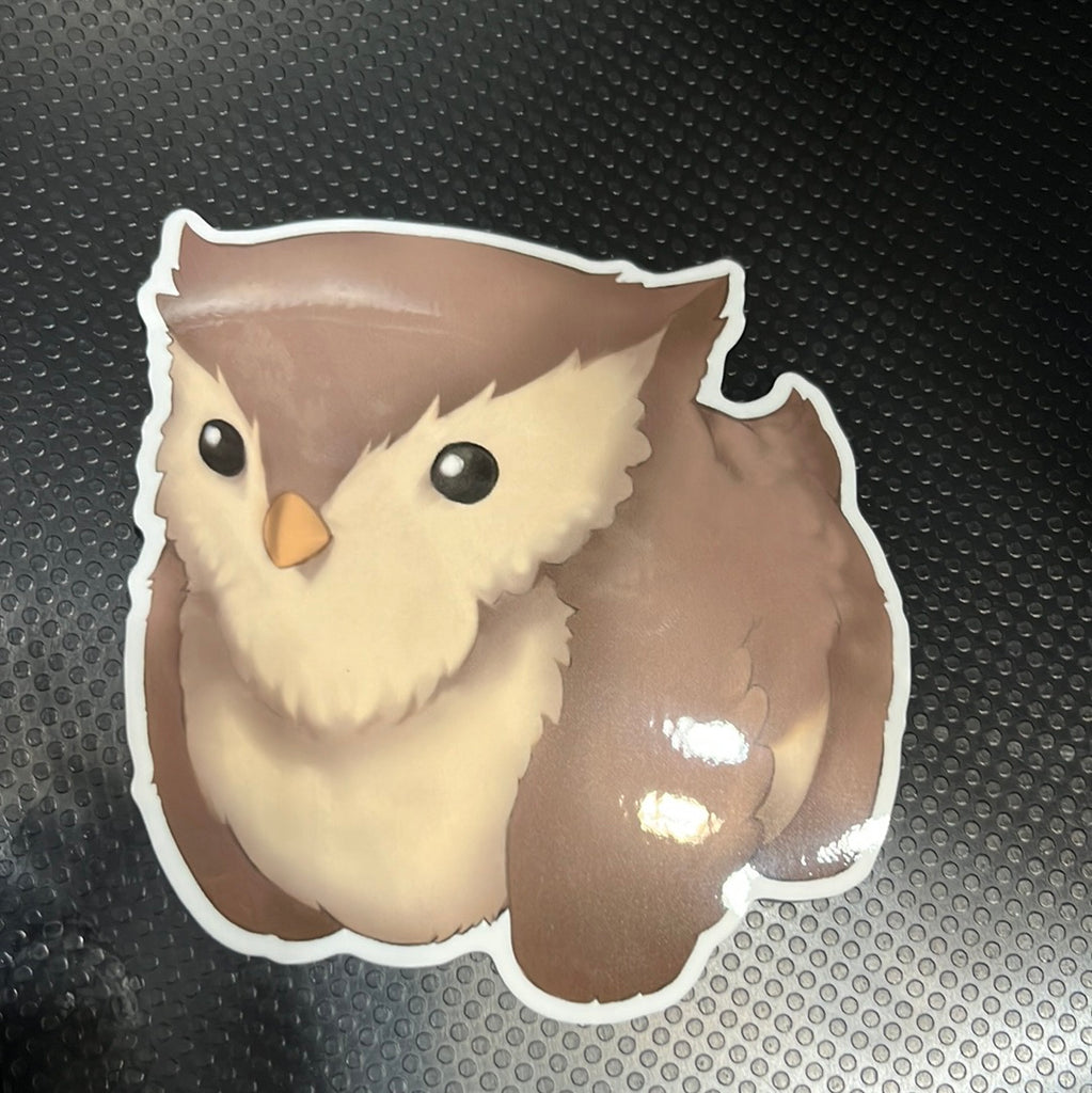 Owlbear Plush Sticker