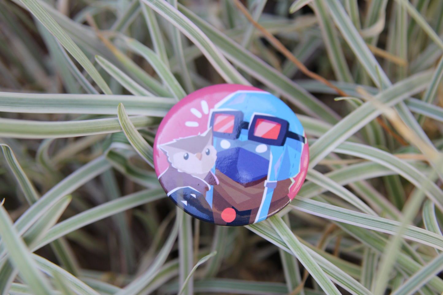 Hyper Light Owlbear Button 4-Pack