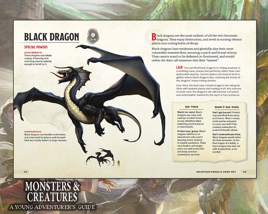 Young Adventurer's Guide: Monster & Creatures