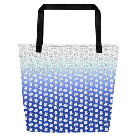 Owlbear All-Over Print Large Tote Bag