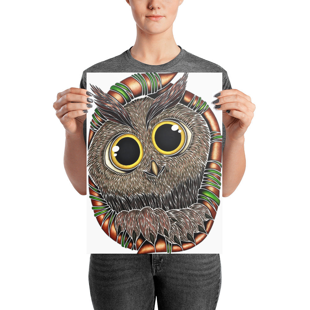 Stylized Owlbear Cub