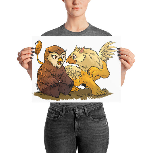 Owlbear & Griffon Friendship