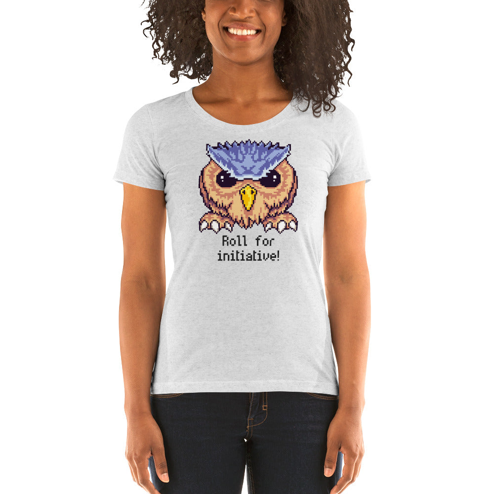 Roll for Initiative: Pixel Owlbear Women's T-Shirt