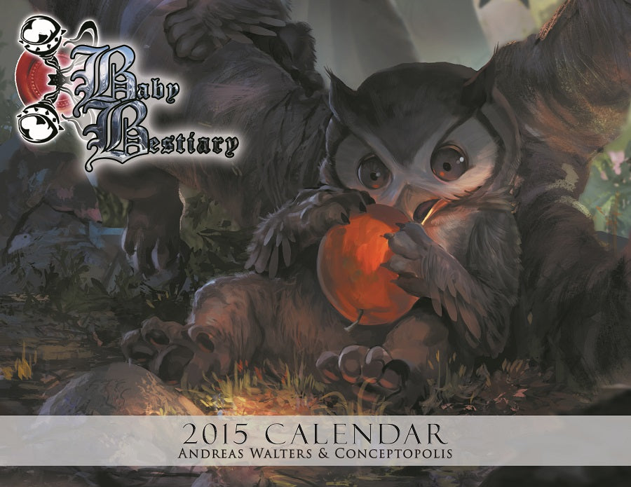 Baby Bestiary Calendar (2019, 2018, 2017, 2016, 2015)