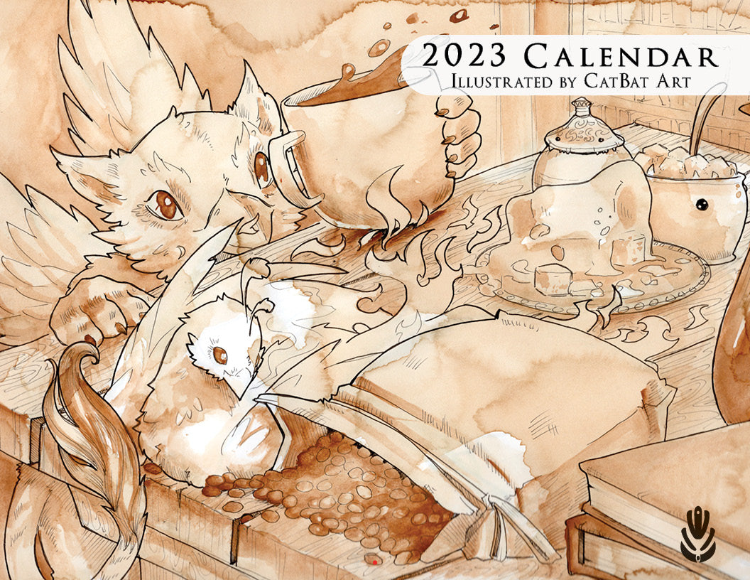 Baby Bestiary Calendar (2024, 2023, 2022, 2021, 2020) - Digital Edition