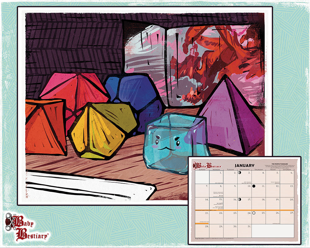 2024: Baby Bestiary Calendar - Digital Edition