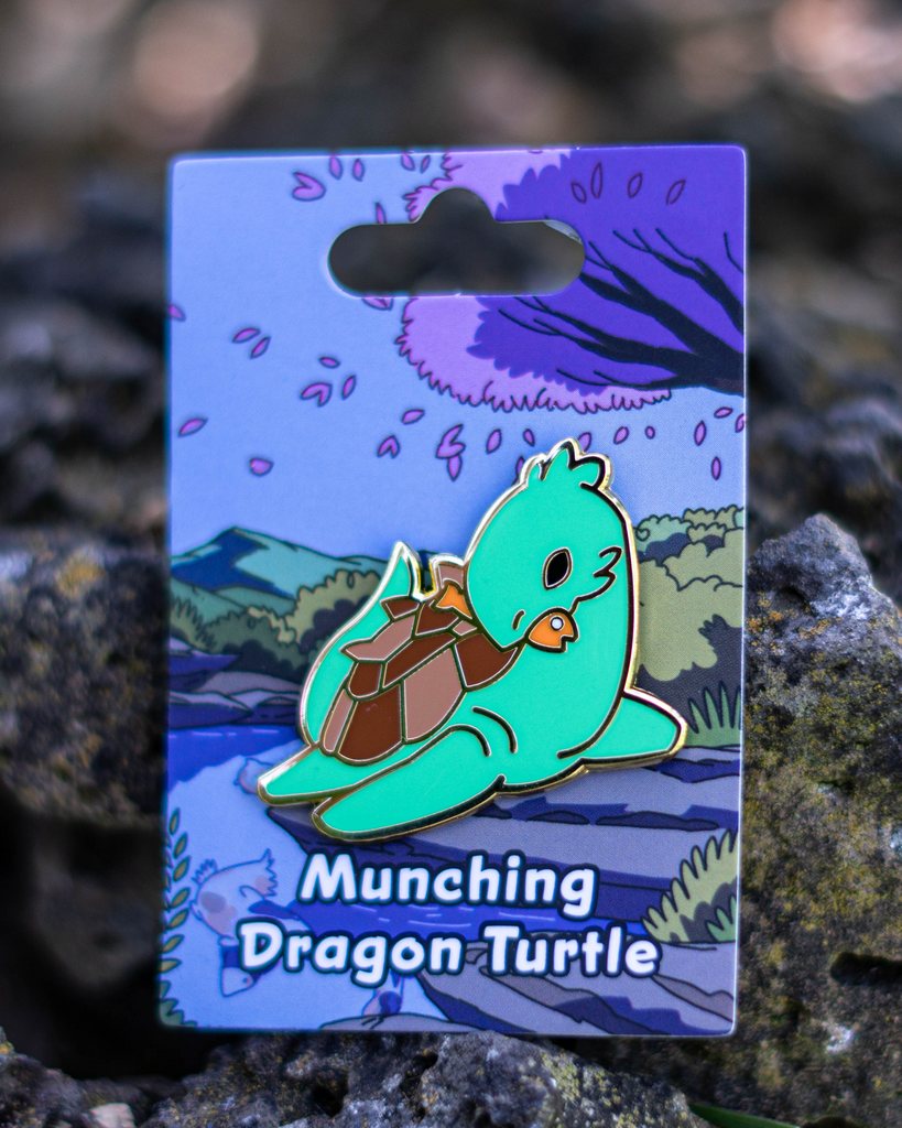 Dragon Turtle Pins