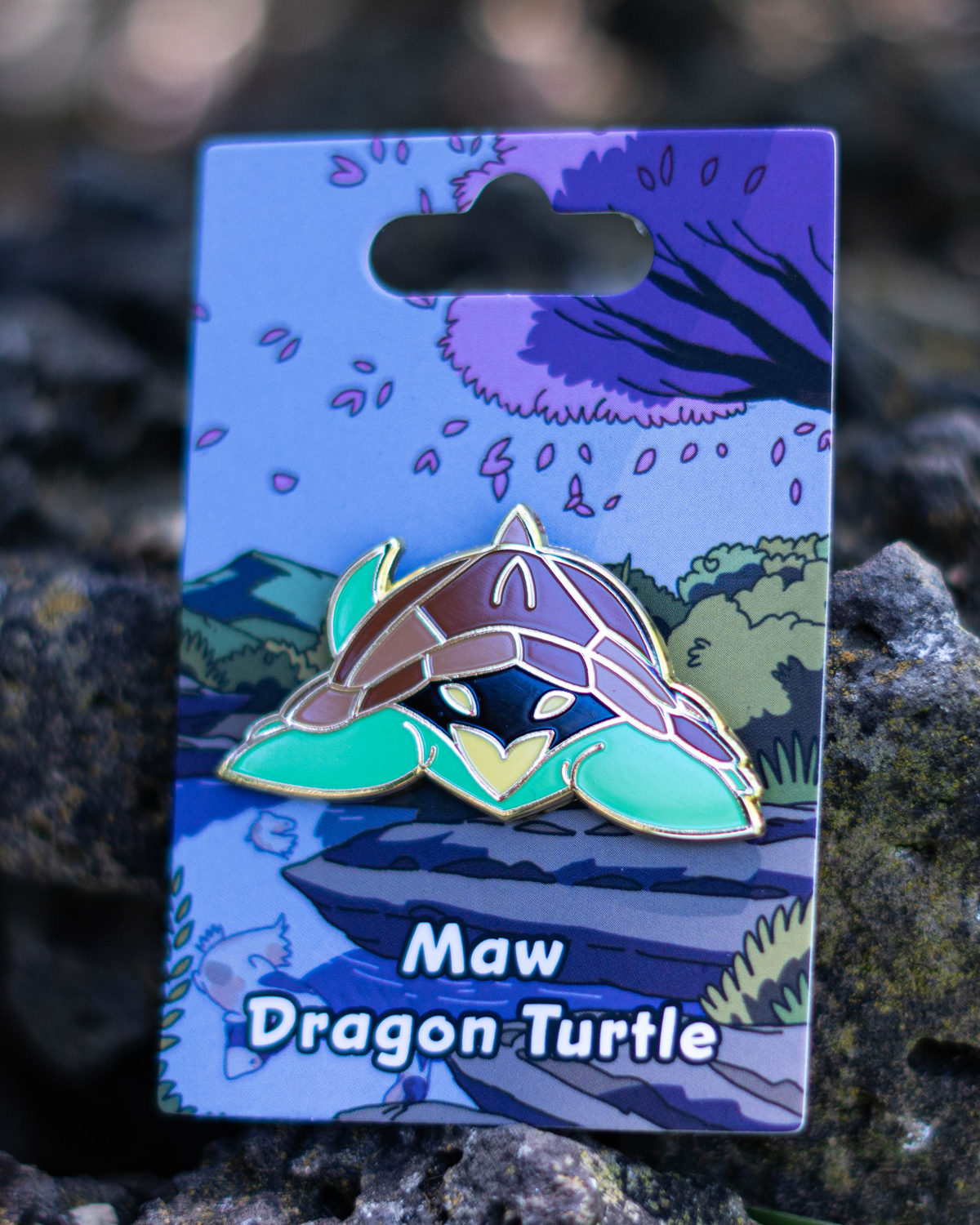 Dragon Turtle Pins