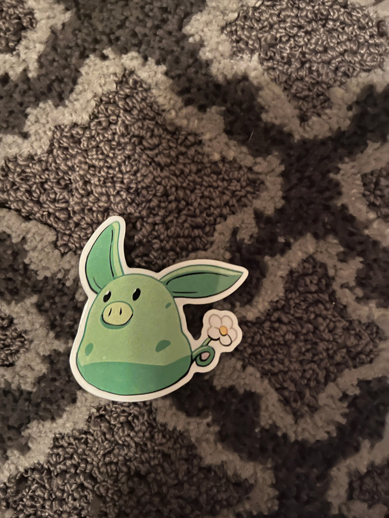 Leafpig Sticker