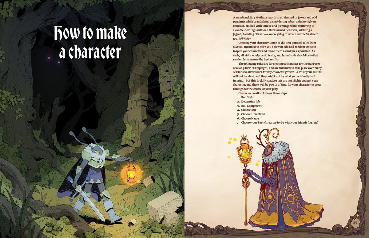 Tales From Myriad: Corebook - Digital Edition