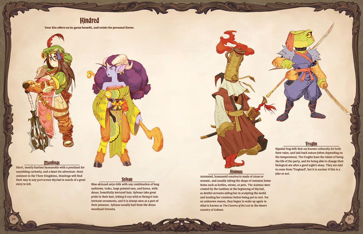 Tales From Myriad: Corebook - Digital Edition