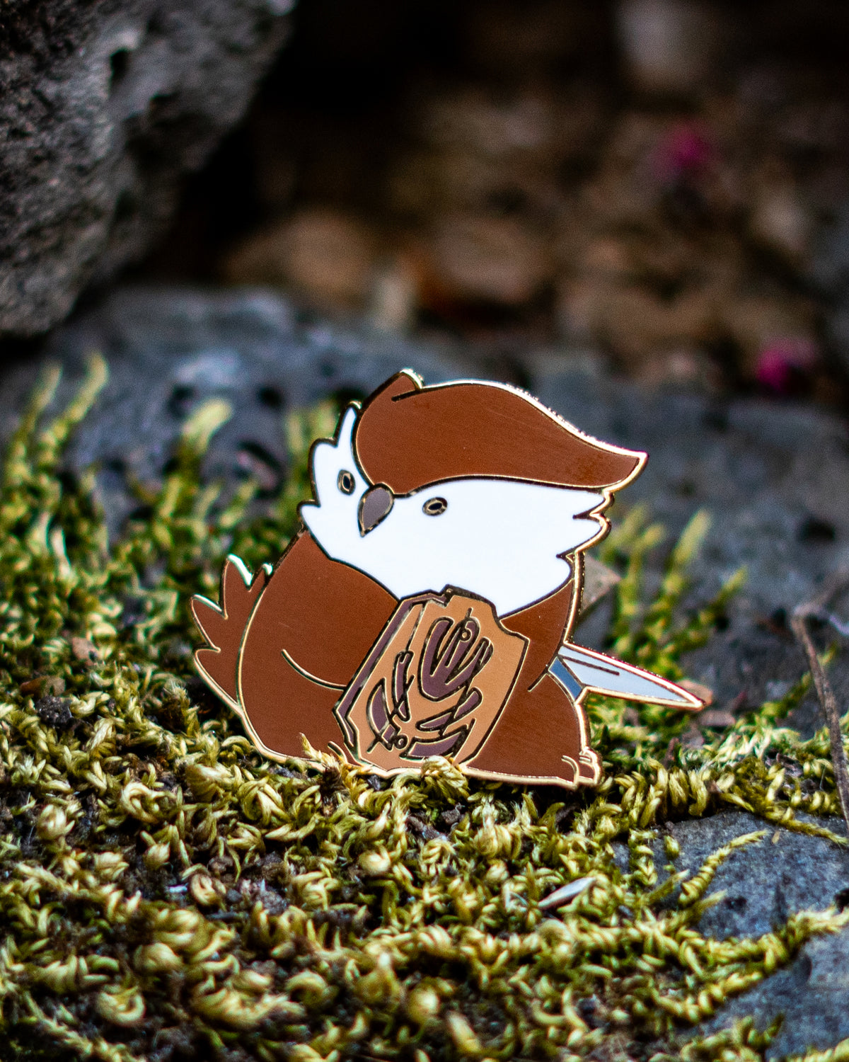 Owlbear Fighter Pins