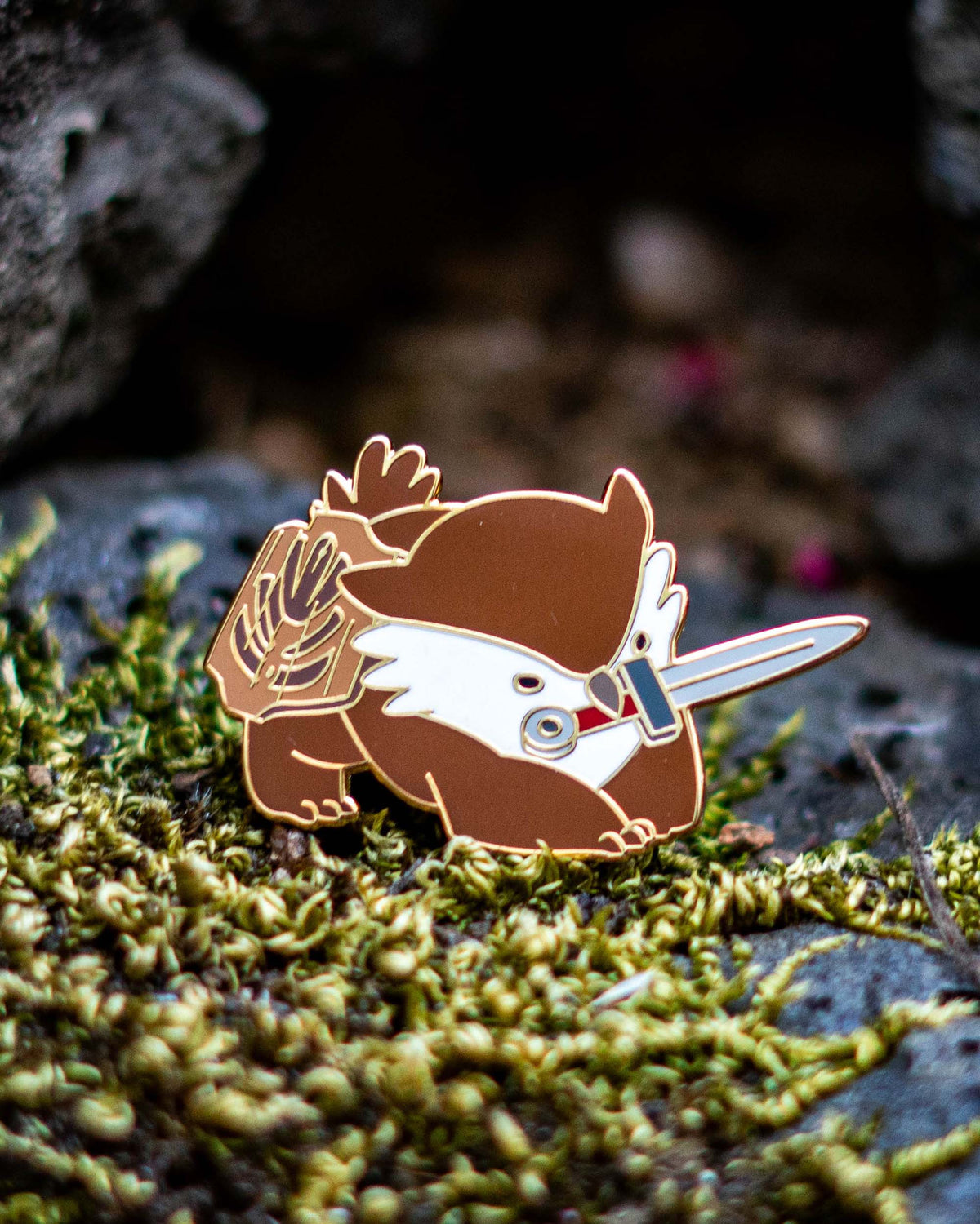 Owlbear Fighter Pins