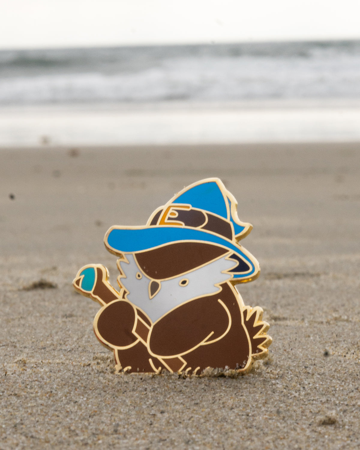 Owlbear Wizard Pins