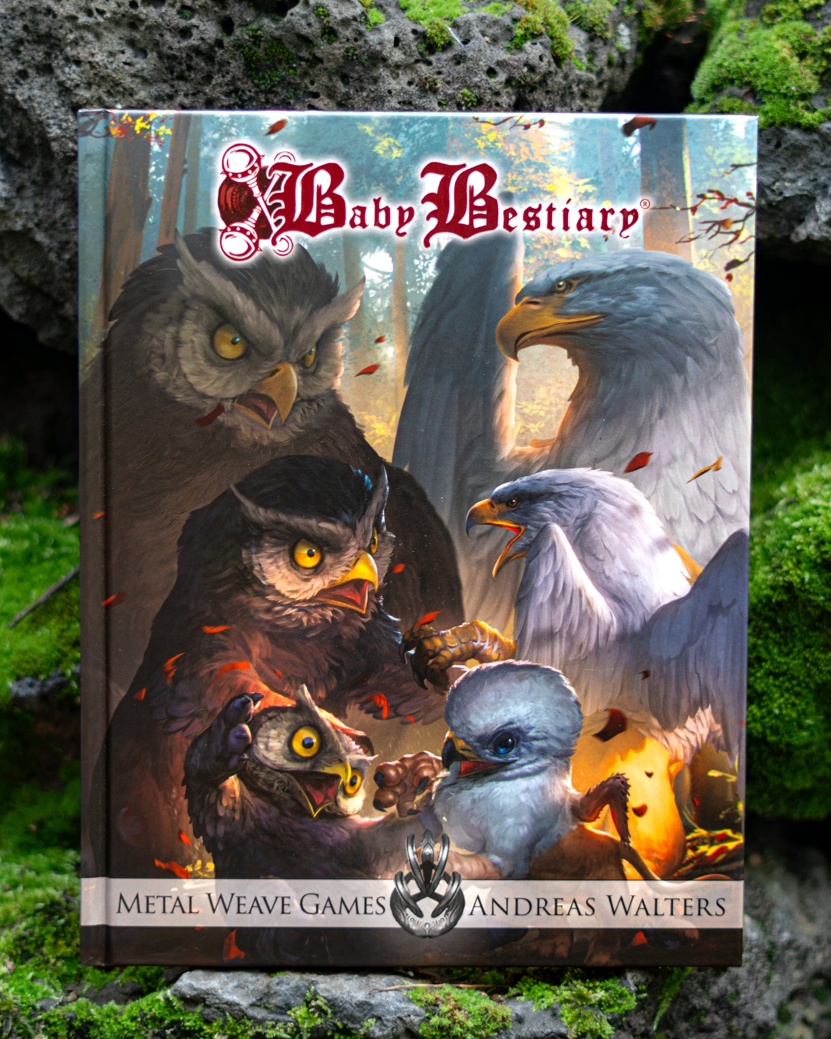 Baby Bestiary Vol. 2 – Rollenspielbuch (Englisch) – Monsterbabys Aufziehen – Fantasy RPG – Kreaturenpflege – Metal Weave Games – Kickstarter-Edelausgabe