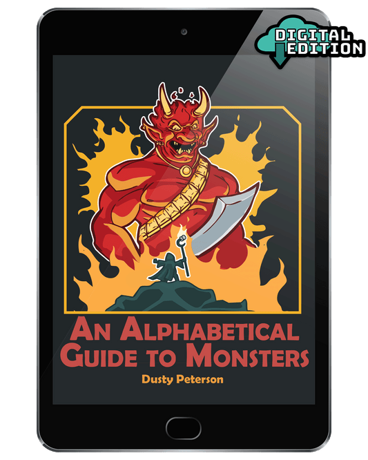 ABC, An Alphabetical Guide to Dungeon Monsters - Digital Edition