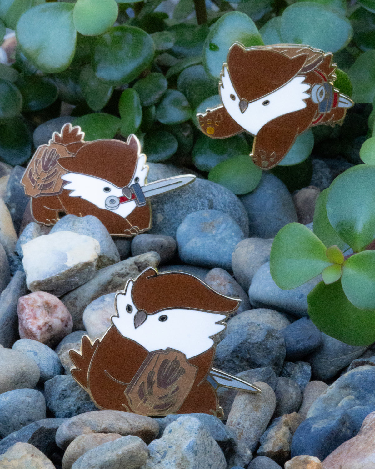 Owlbear Fighter Pins