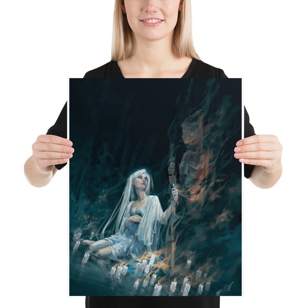 Speak with the Departed Art Print - 16x20