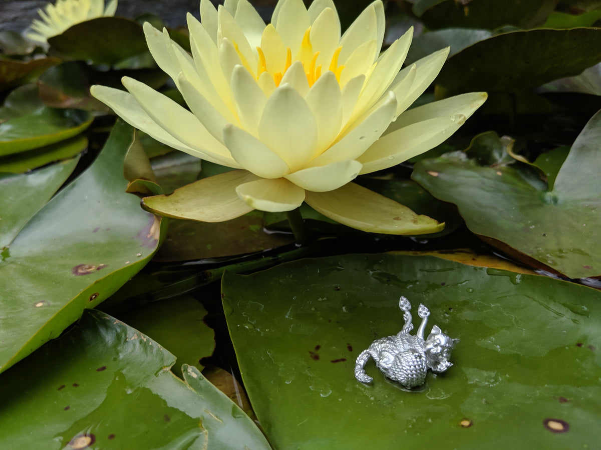 Yarn Phase Kitten Pewter Mini
