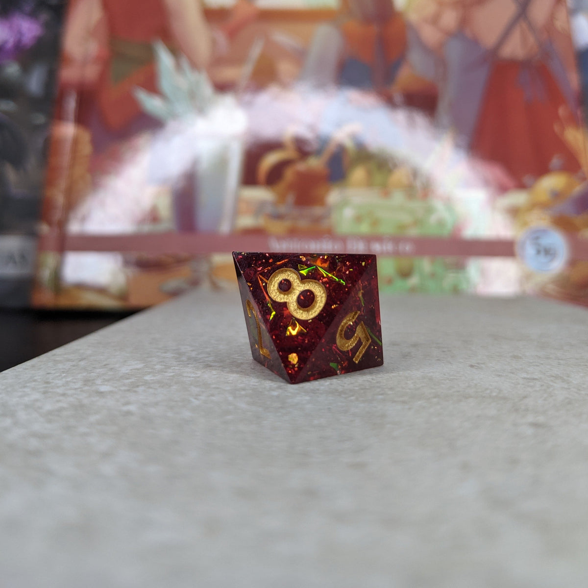 Hearth's Fire Dice Set (7pc)