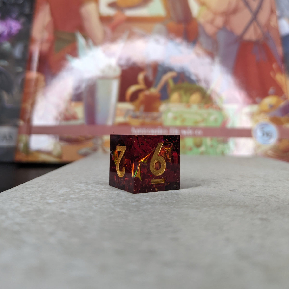 Hearth's Fire Dice Set (7pc)