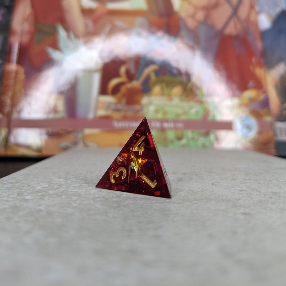 Hearth's Fire Dice Set (7pc)