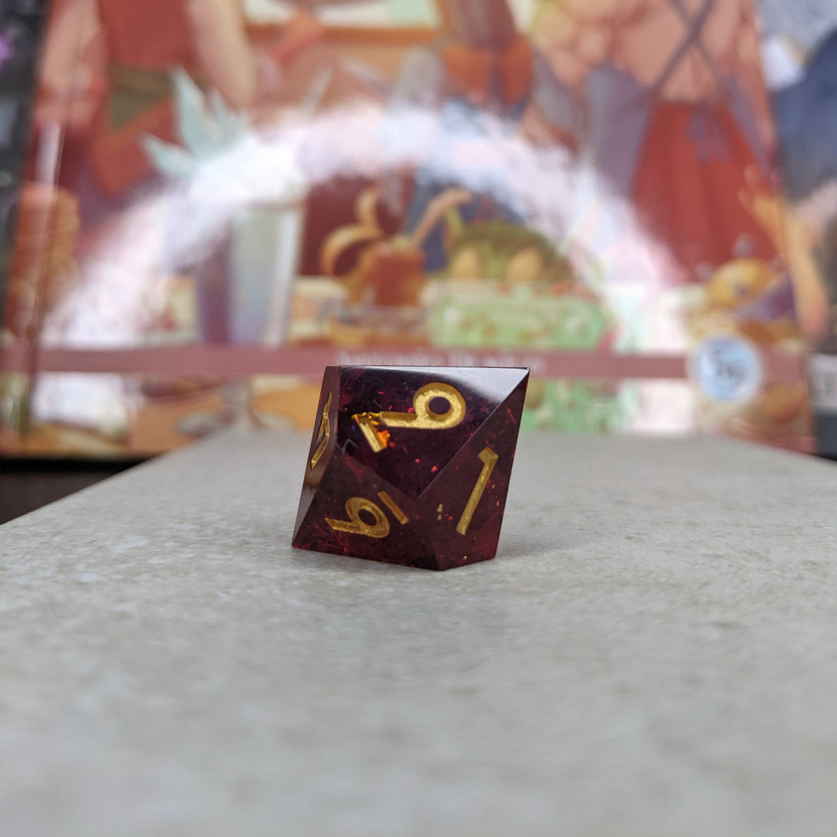 Hearth's Fire Dice Set (7pc)