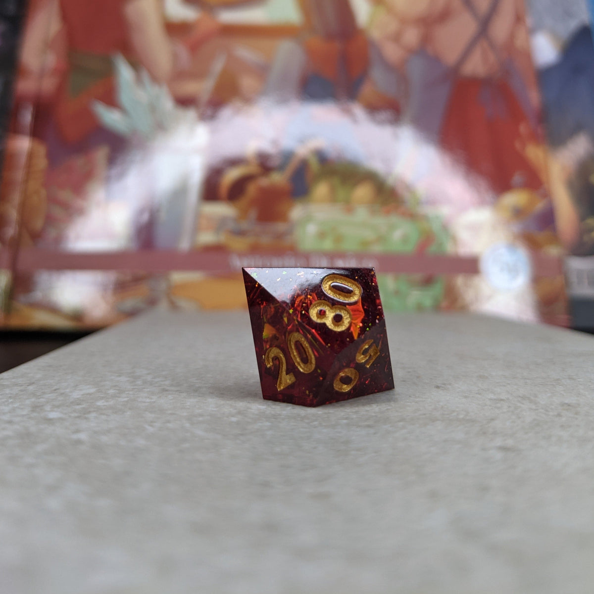 Hearth's Fire Dice Set (7pc)