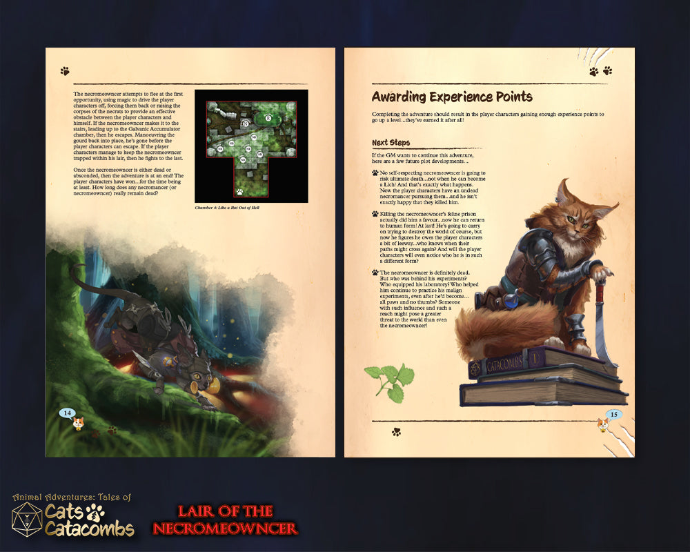 Lair of the Necromeowncer - Digital Edition