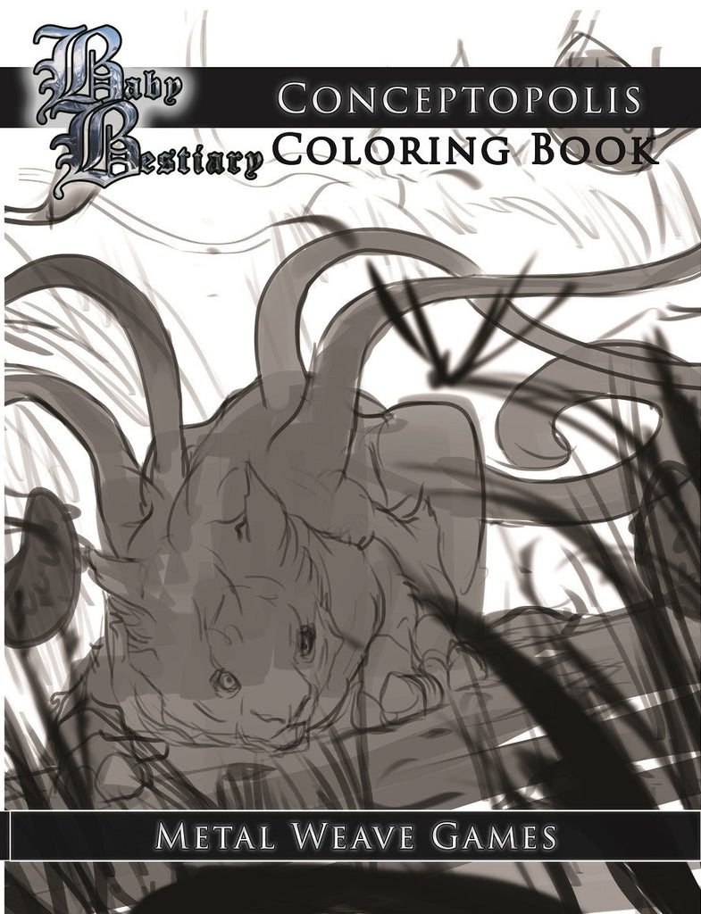 Baby Bestiary: Conceptopolis Coloring Book