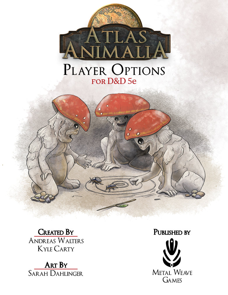 Atlas Animalia: Player Options (D&D 5e)