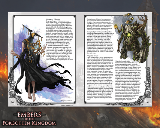 Embers of the Forgotten Kingdom - Leatherbound