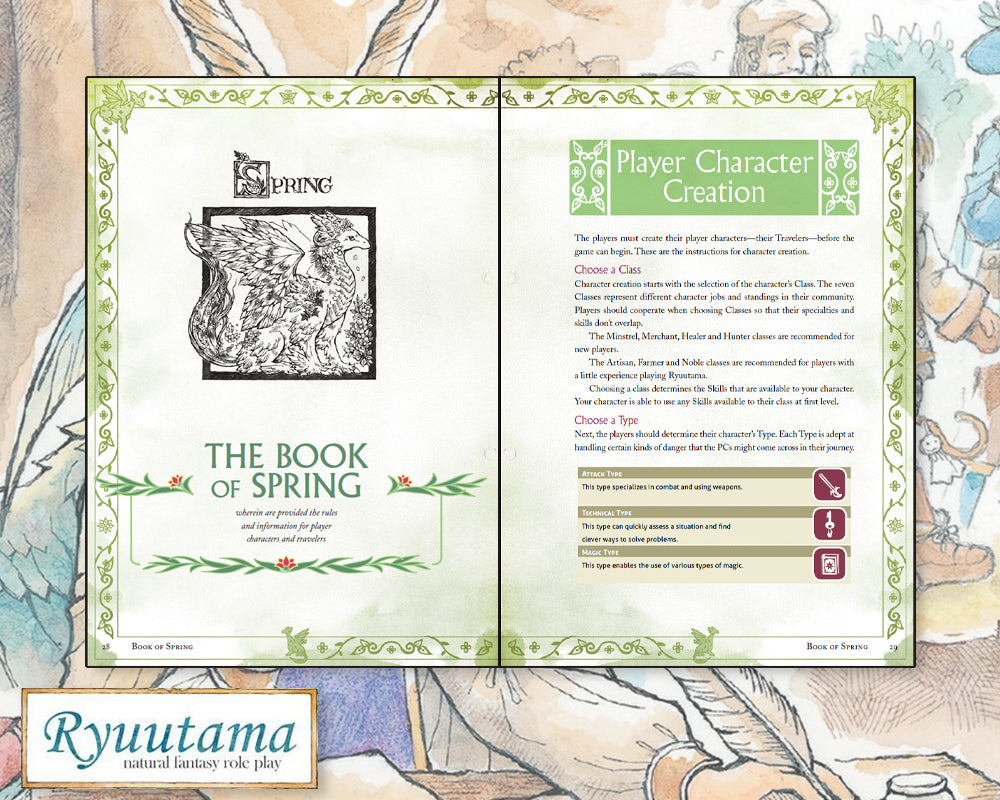 Ryuutama: Natural Fantasy Roleplaying Game