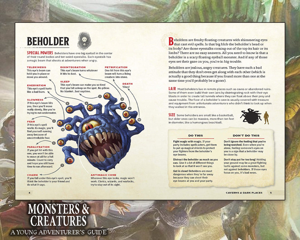 Young Adventurer's Guide: Monster & Creatures