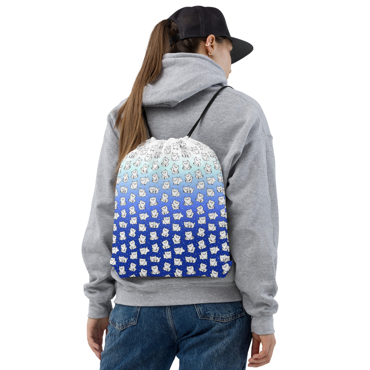 Owlbear Drawstring bag