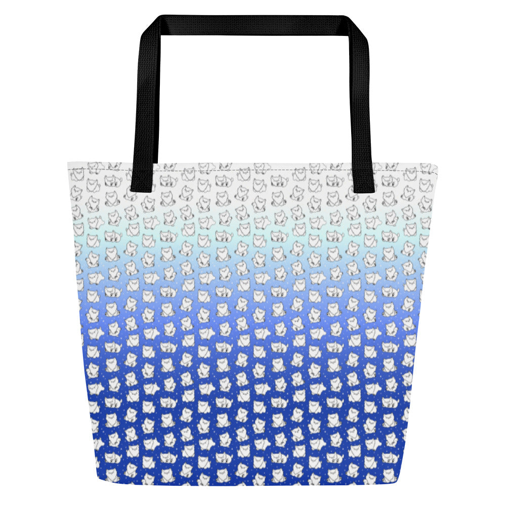 Owlbear All-Over Print Large Tote Bag