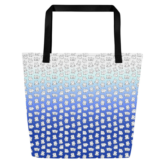 Owlbear All-Over Print Large Tote Bag