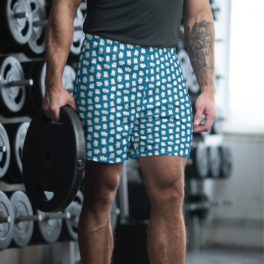 Teel Owlbear - Men's Athletic Shorts