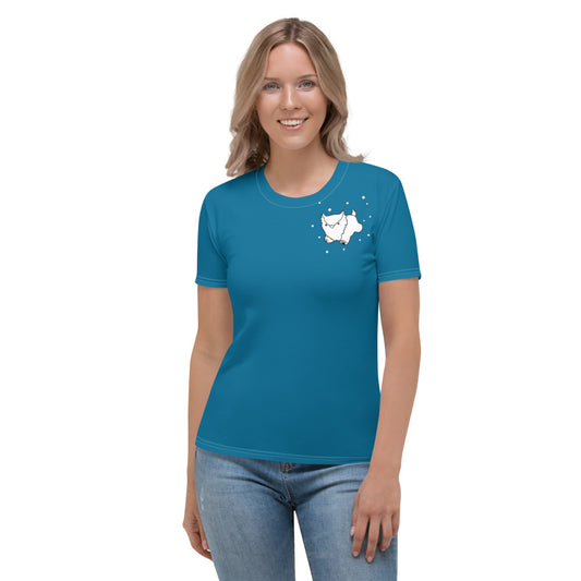 Teal Owlbear - Women's T-shirt