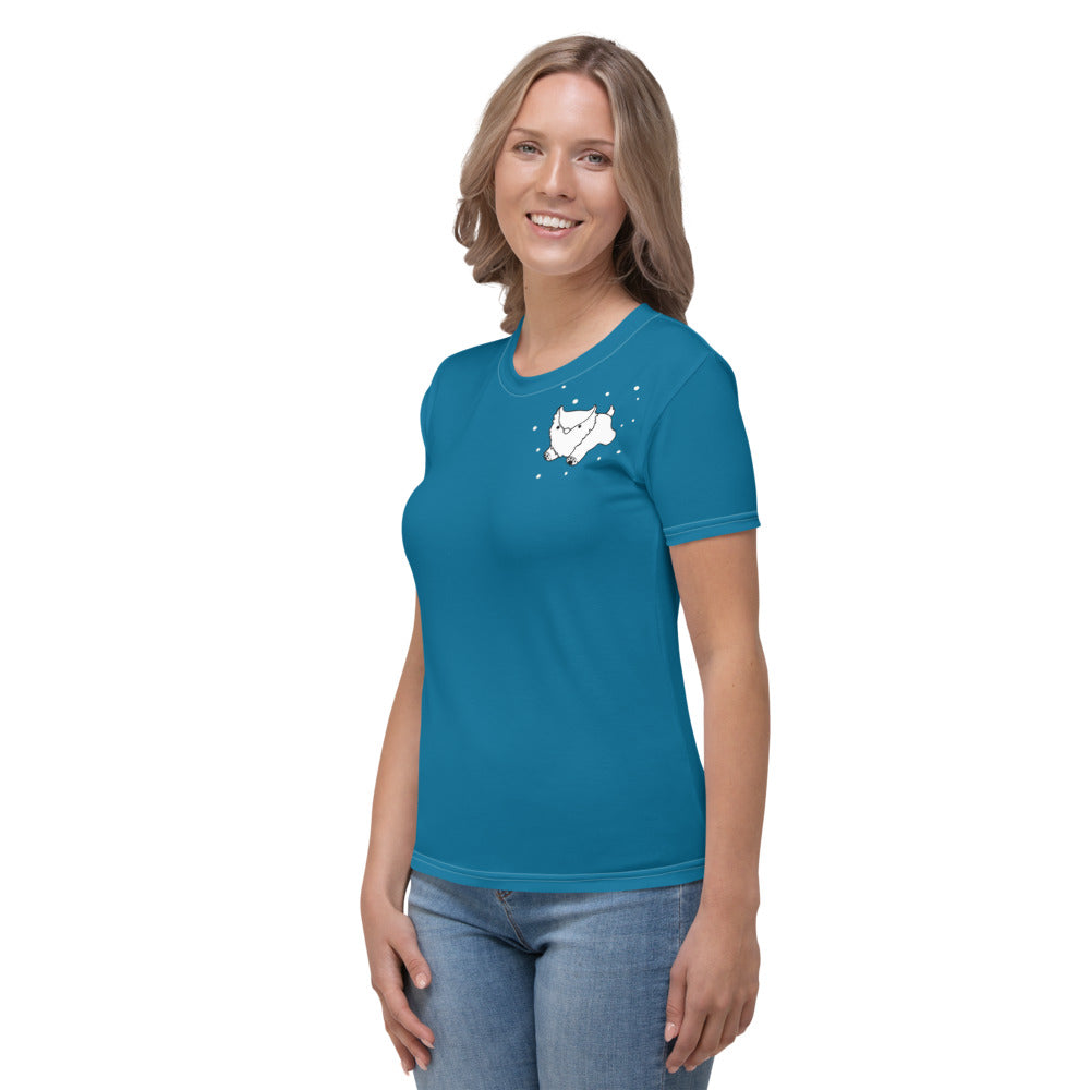 Teal Owlbear - Women's T-shirt