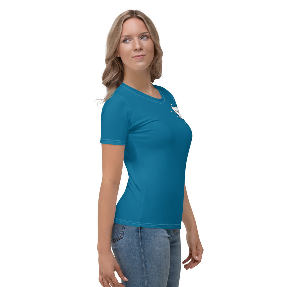 Teal Owlbear - Women's T-shirt