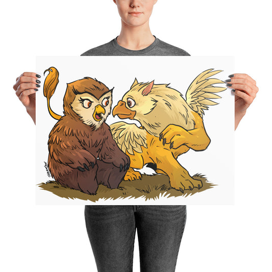 Owlbear & Griffon Friendship