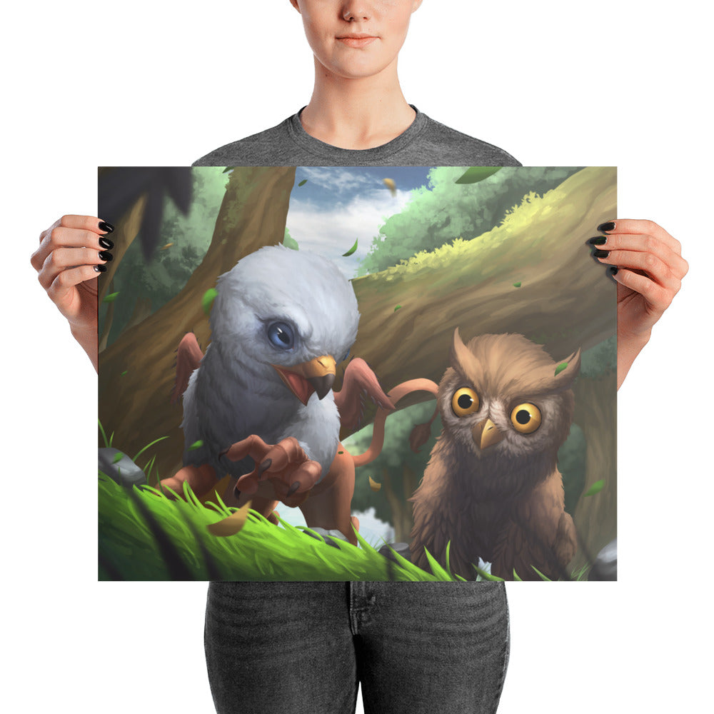 Griffon & Owlbear Friends