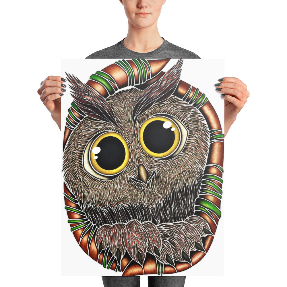 Stylized Owlbear Cub