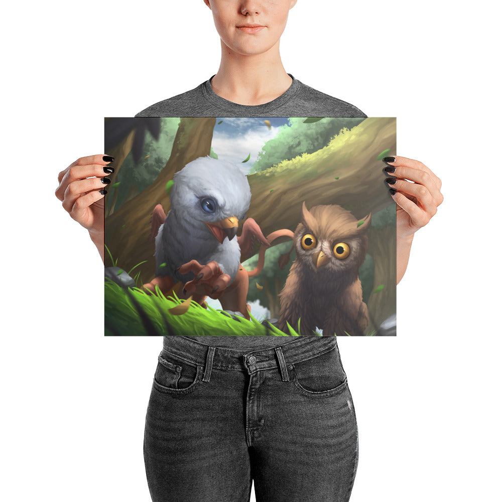 Griffon & Owlbear Friends