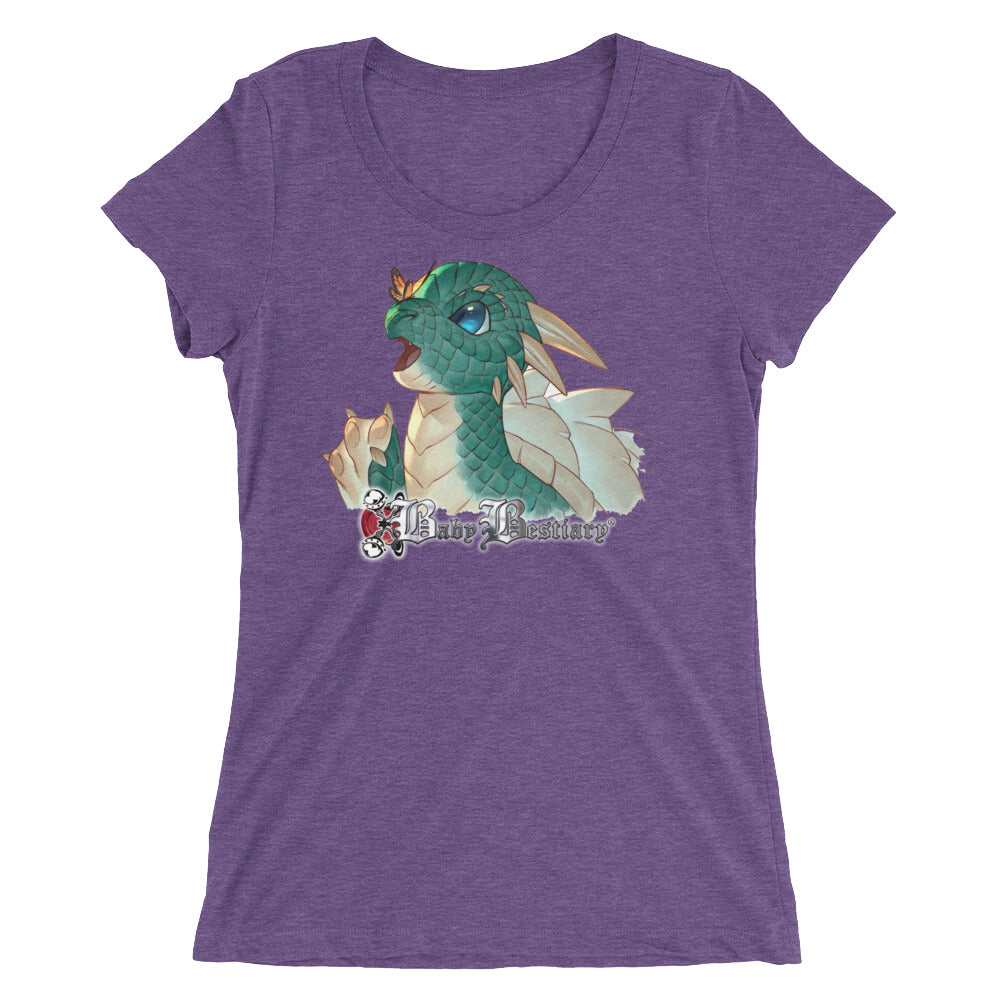Purple Triblend Nakano's Dragon Women's T-Shirt