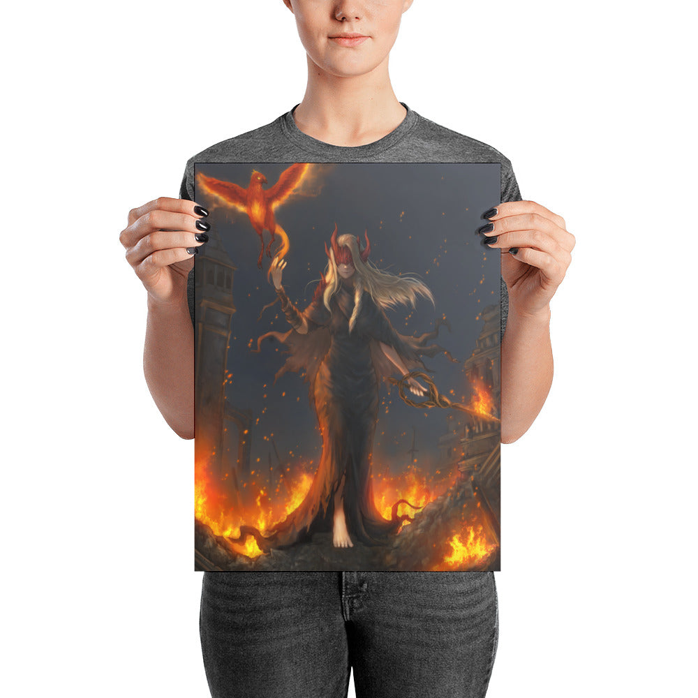 Daughter of Ash - Embers print