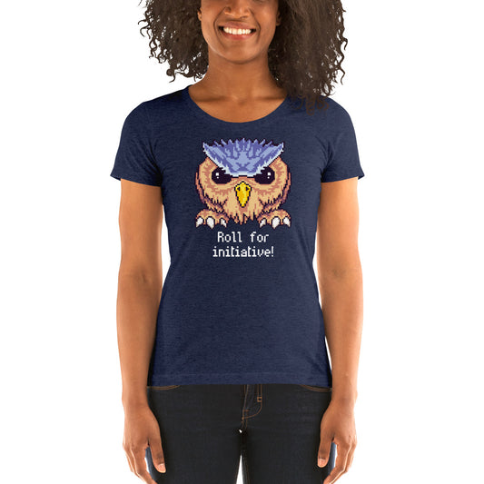 Roll for Initiative: Pixel Owlbear Women's T-Shirt