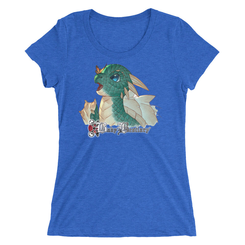 True Royal Triblend Nakano's Dragon Women's T-Shirt