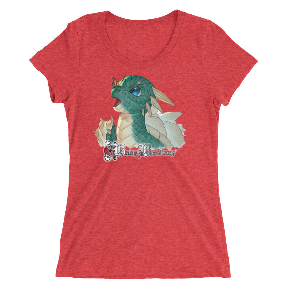 Red Triblend Nakano's Dragon Women's T-Shirt